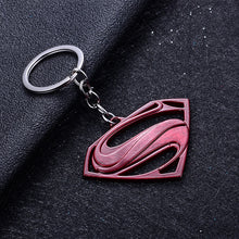 Load image into Gallery viewer, Fashionable Superhero Marvel Batman Keychain Men Trinket Super Hero Spiderman Car Key Chain Captain America Keyring Jewelry Gift