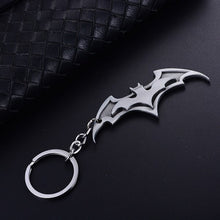 Load image into Gallery viewer, 2019 NEW Product Marvel Avengers Thor's Hammer Mjolnir Key Chain Captain America Shield Hulk Batman Mask KeyChain Key Rings Gift