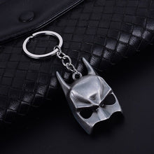 Load image into Gallery viewer, 2019 NEW Product Marvel Avengers Thor's Hammer Mjolnir Key Chain Captain America Shield Hulk Batman Mask KeyChain Key Rings Gift
