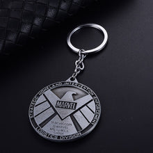 Load image into Gallery viewer, 2019 NEW Product Marvel Avengers Thor's Hammer Mjolnir Key Chain Captain America Shield Hulk Batman Mask KeyChain Key Rings Gift