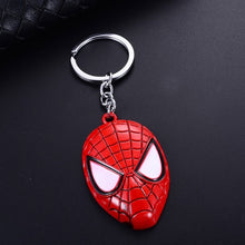 Load image into Gallery viewer, 2019 NEW Product Marvel Avengers Thor's Hammer Mjolnir Key Chain Captain America Shield Hulk Batman Mask KeyChain Key Rings Gift