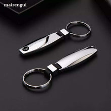 Load image into Gallery viewer, Drop-shaped car emblem LOGO key chain for Audi Ford BMW mercedes key ring men women pendant keyring custom keychain accessories