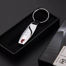 Load image into Gallery viewer, Drop-shaped car emblem LOGO key chain for Audi Ford BMW mercedes key ring men women pendant keyring custom keychain accessories
