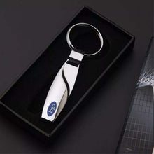 Load image into Gallery viewer, Drop-shaped car emblem LOGO key chain for Audi Ford BMW mercedes key ring men women pendant keyring custom keychain accessories