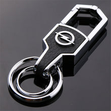 Load image into Gallery viewer, 3D Metal Car Logo Keychain Key Chain Key Rings Chaveiro Llavero for Renault bmw benz audi vw kia Opel Auto Pendant car styling